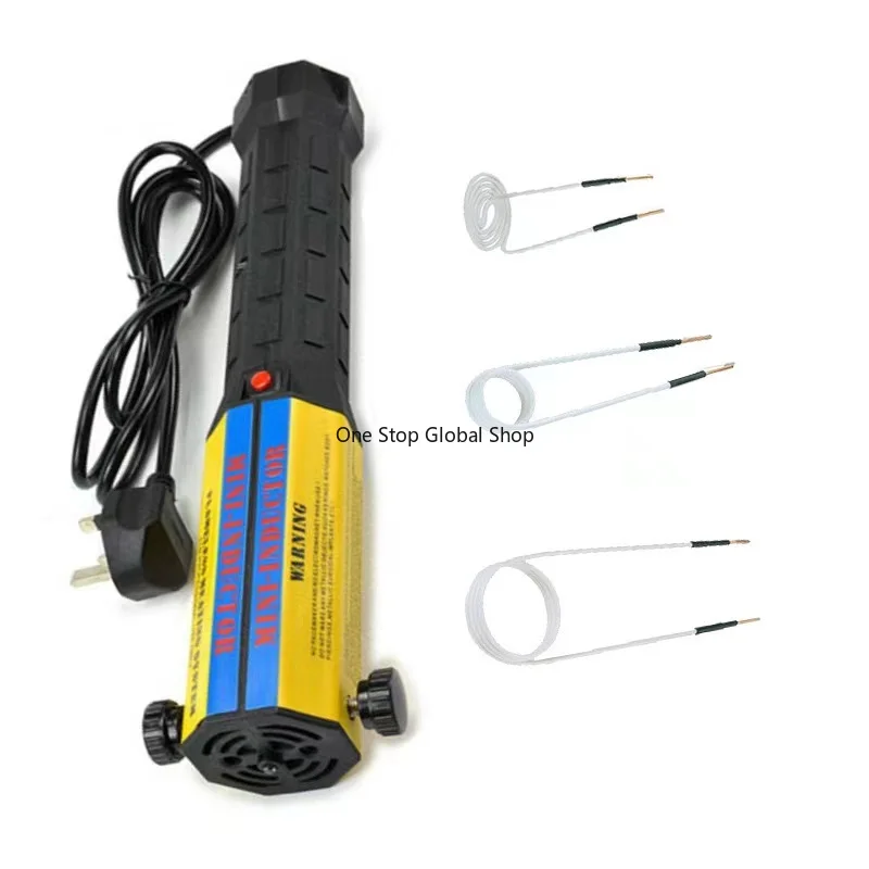 

1000W Induction Heater Kit 110V 220V Automotive 1000W Flameless Heat Induction Heating Machine 3 Coils Car Repair Tool