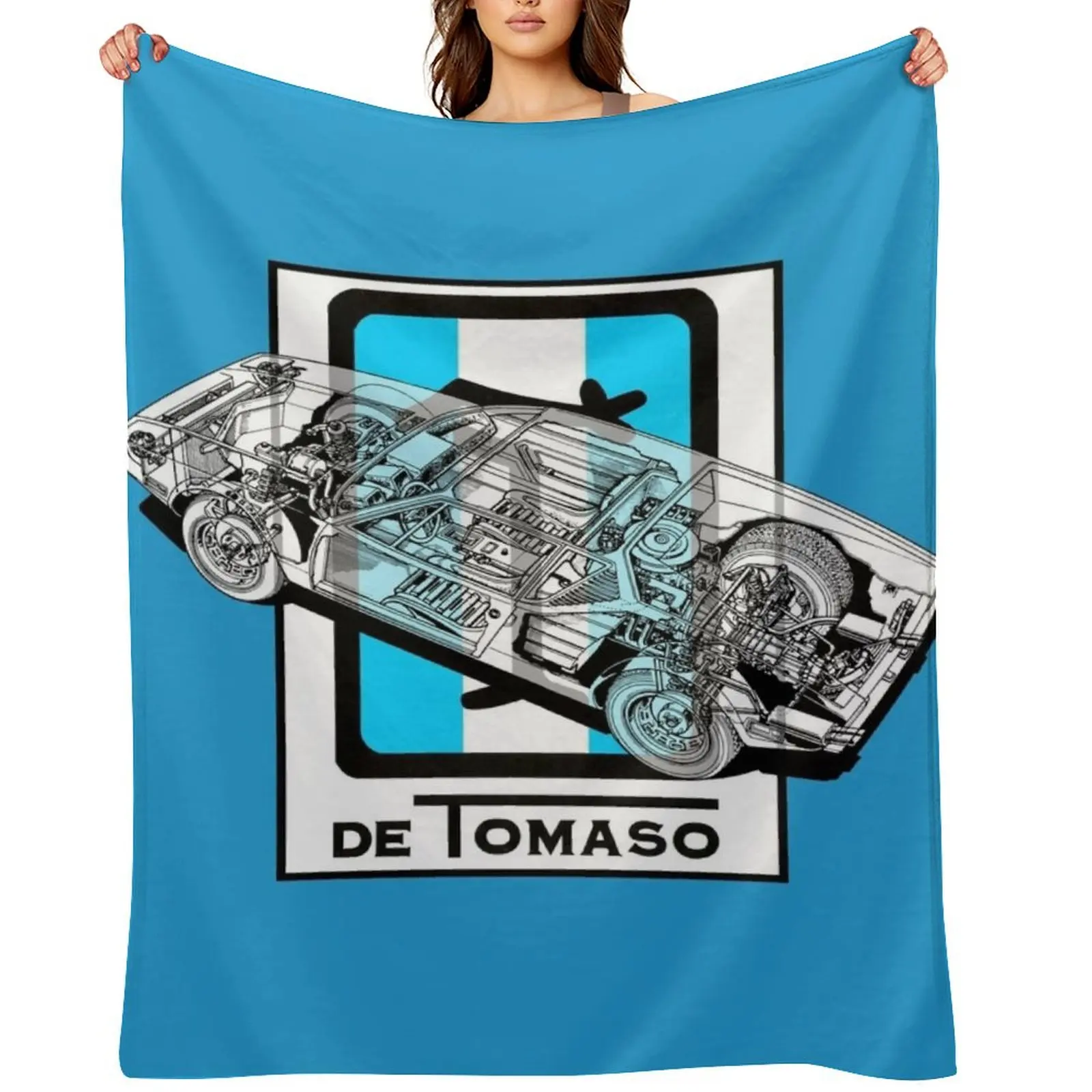

DETOMASO PANTERA (1971) Throw Blanket Decorative Sofa wednesday Thermal Sofa Throw Blankets