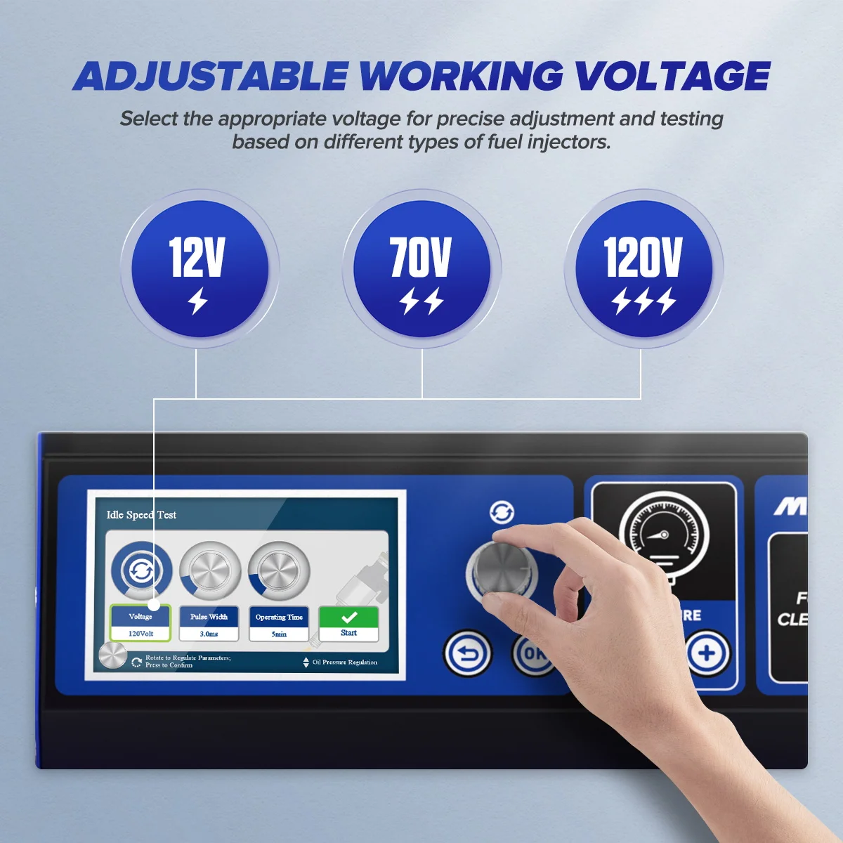 MRCARTOOL V311 GDI حاقن الوقود تستر آلة التنظيف سيارة كهرضغطية حاقن الوقود تستر 110 فولت 220 فولت تنظيف D