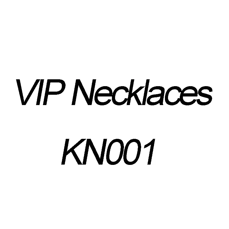 Meetvii VIP K Necklaces KN001