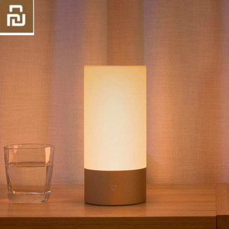 

Прикроватная лампа Youpin Yeelight, умный светильник для внутренней кровати, 16 миллионов цветов RGB, меняющих Bluetooth, Wi-Fi, сенсорное управление