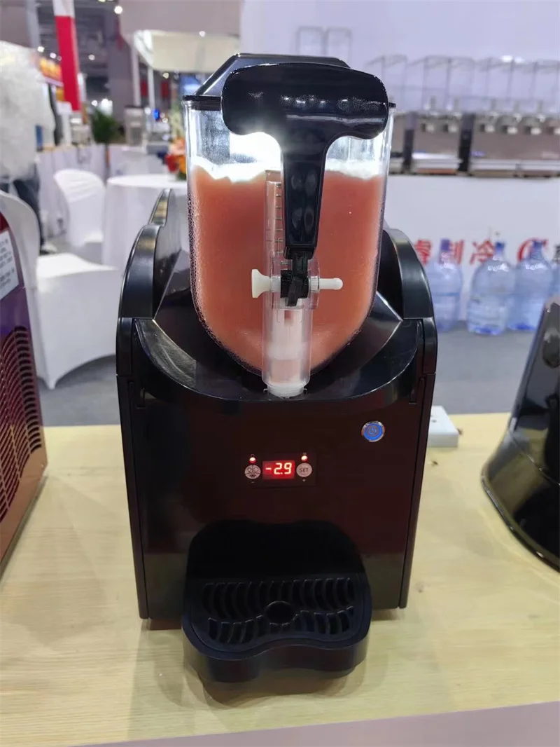 Komercyjna 3L maszyna do błota pośniegowego elektryczny jeden zbiornik maszyna do mrożonych napojów owoce Blender do smoothie maszyna do lodu