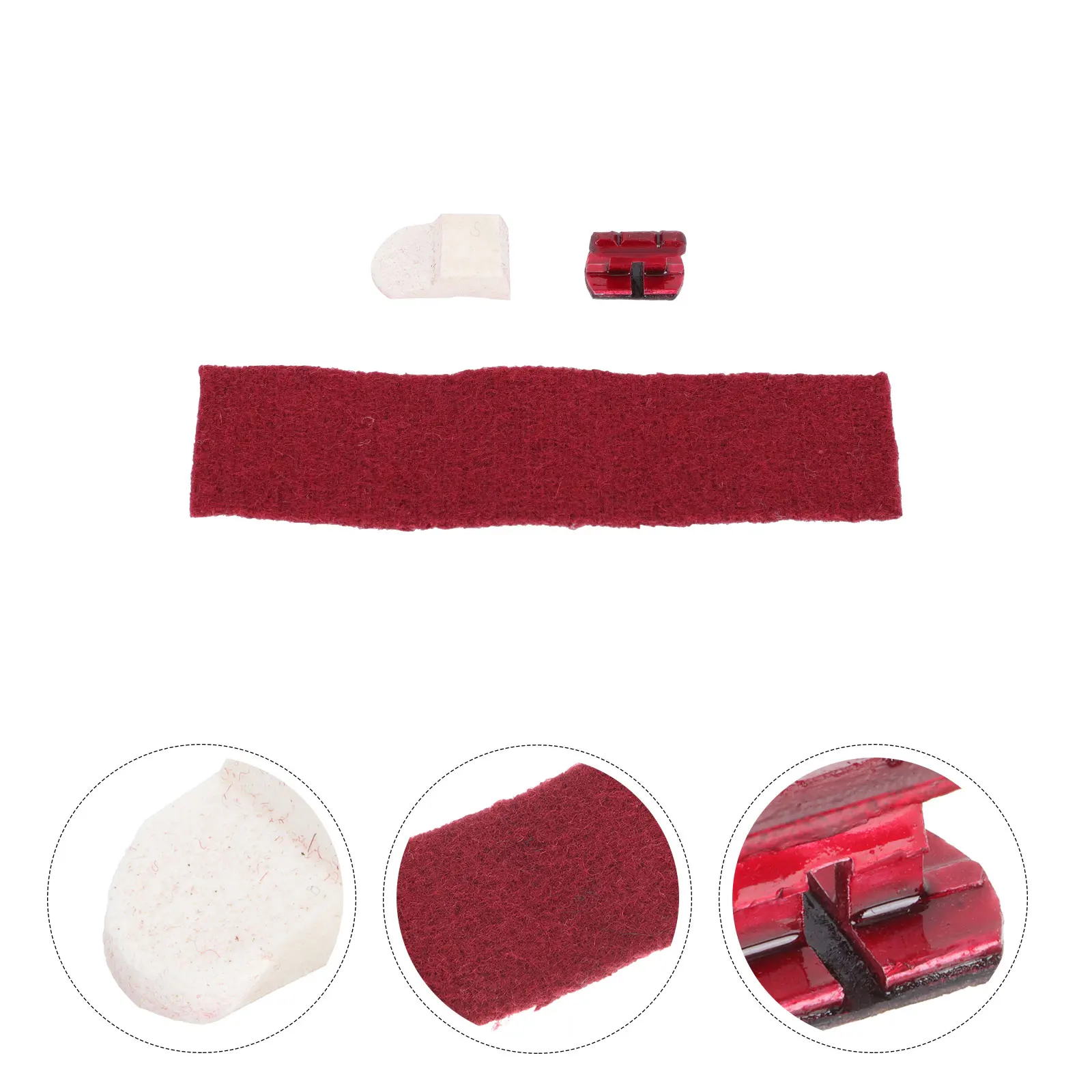 

1 set 1 Set Erhu Bridge Professional String Guard Sound Filter Pad Premium Durable Replacement Instrument Parts Accessories