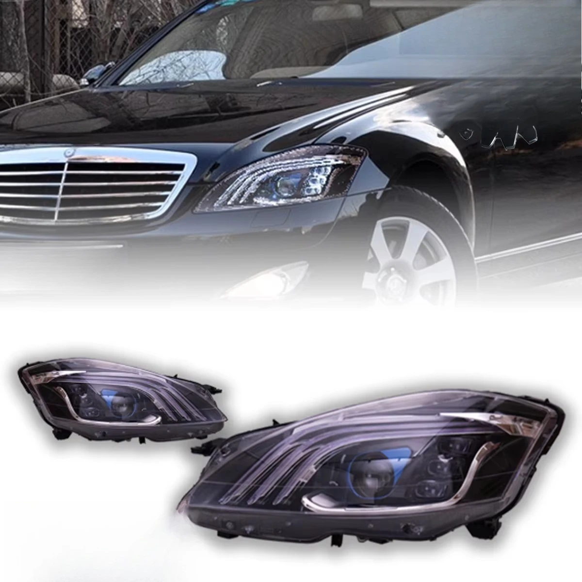 

TYPY Original Wholesale Price Auto Headlight Assembly for S-Class W221 2006-2013 Upgrade Modified LED Headlights