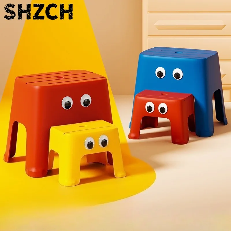 2026 Hand Washing Step Footstool Cartoon Plastic Low Stools Дизайнерская Мебель Muebles Multifuncionales Tabouret Ottoman