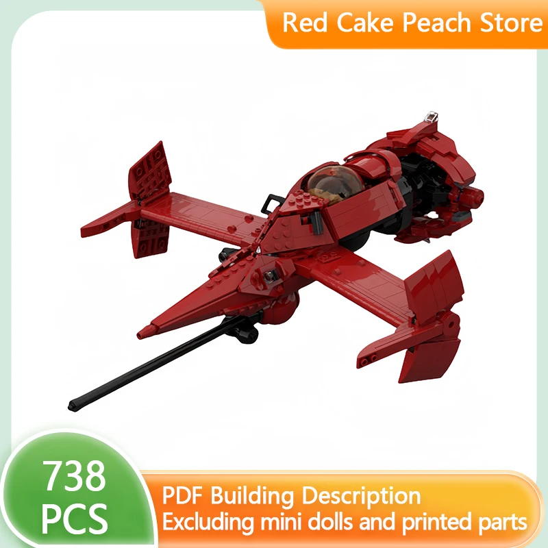 

Military Aircraft Model MOC Building Bricks Swordfish Spacecraft Modular Technology Gifts Holiday Assemble Children Toys Suit