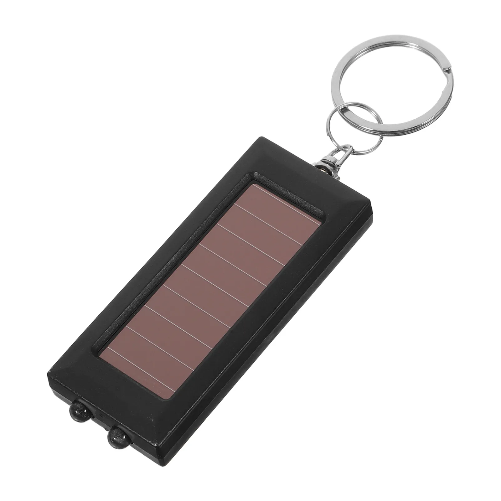 

Solar Torch Camping Flashlight Car Hiking Keychain Abs Compact Nurse Household Small