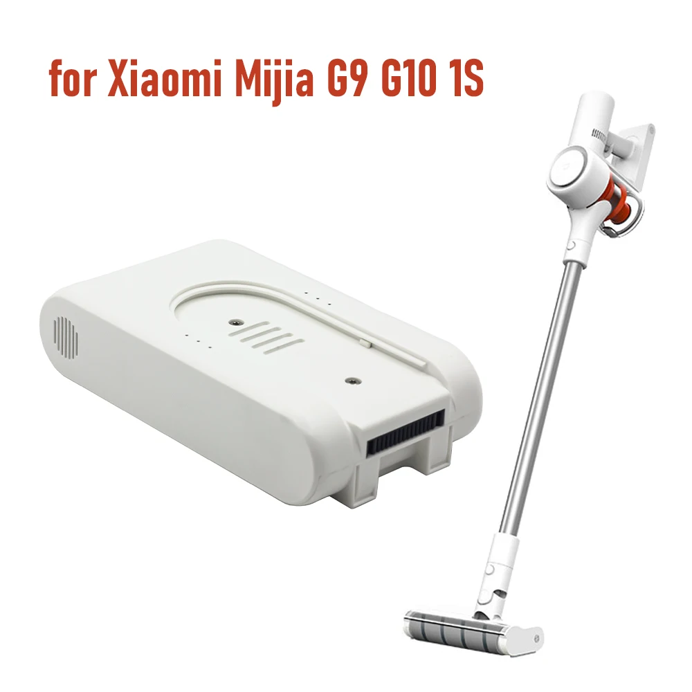 

For G9 Replacement Battery for Xiaomi Mijia G10 Handheld Cordless Vacuum Cleaner Parts External Battery Charging 3000mAh