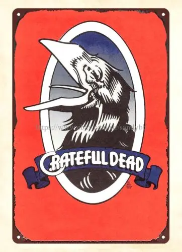 home in the wall 1973 Wake of the Flood Album Poster metal tin sign sign