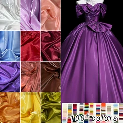 Luxury Glossy Liquid Satin Fabric Wide 1.5M Galaxy Water Gloss Satin Fabric for Dress Suit Clothing Fashion Designer Material