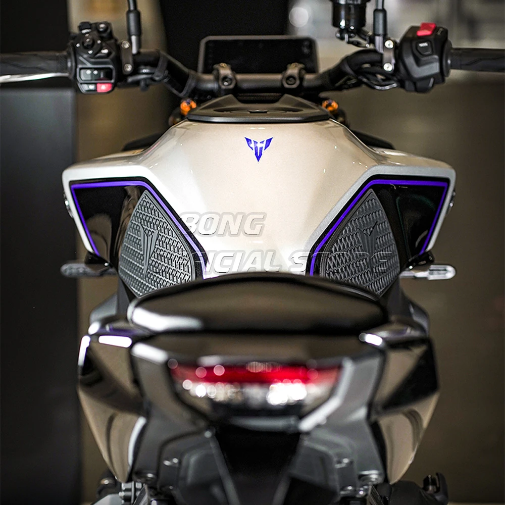 MT-09 اكسسوارات دراجة نارية خزان الوقود وسادة لياماها MT-09/SP MT09 2024 2025 2026 عدم الانزلاق الجانب خزان الوقود وسادة مقاومة للماء