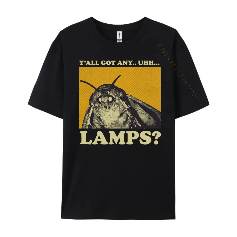 Y جميع حصلت على أي مصابيح Moth Meme Lamp قميص شحن مجاني عناصر أدنى أسعار ملابس نسائية ذات علامة تجارية تي شيرت