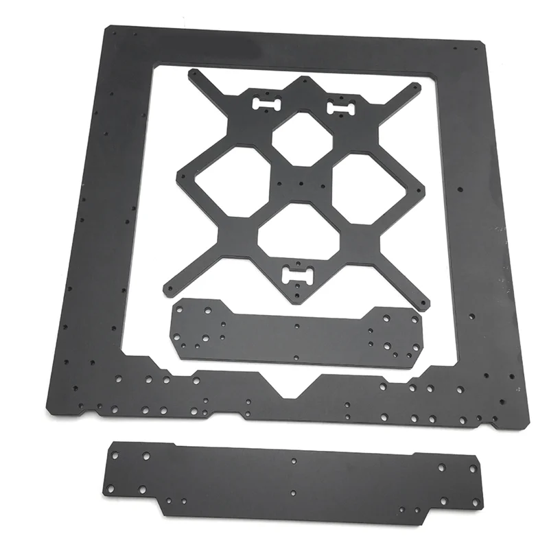

New!!For Prusa I3 MK3 3D Printer Parts Aluminum Frame Aluminum Black Profile And Smooth Rods Kit Replacement Parts Outer Frame K