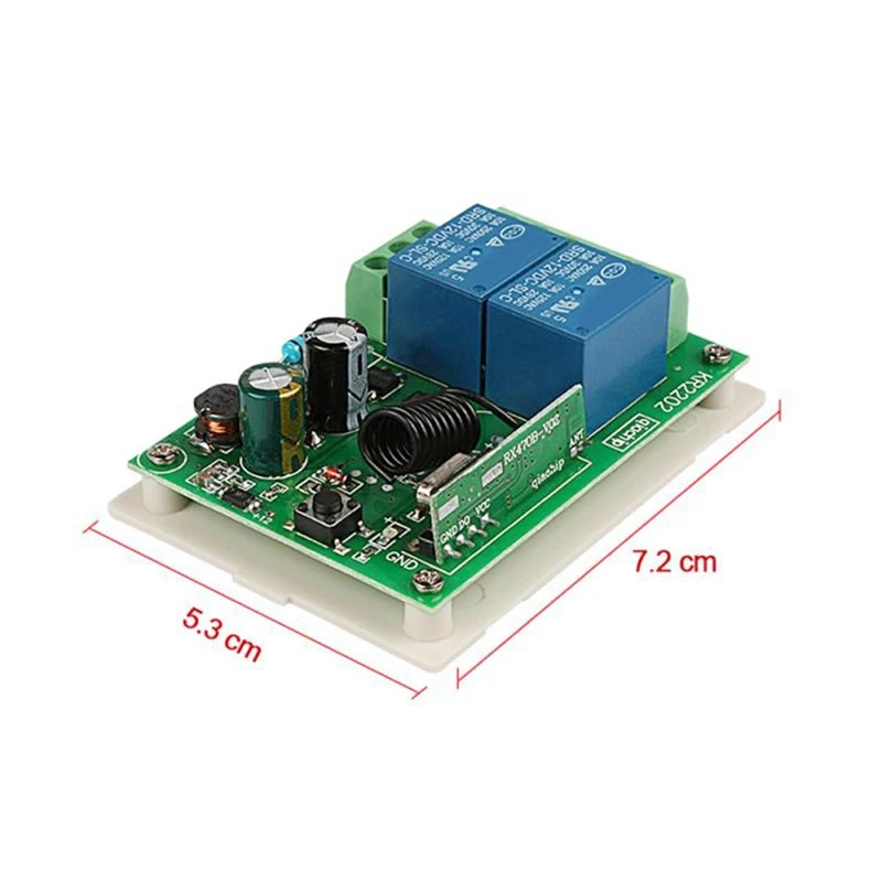 جهاز تحكم عن بعد لاسلكي بمحرك ، مفتاح دوار في اتجاهين ، باب جراج ، MHz ، 1500 V