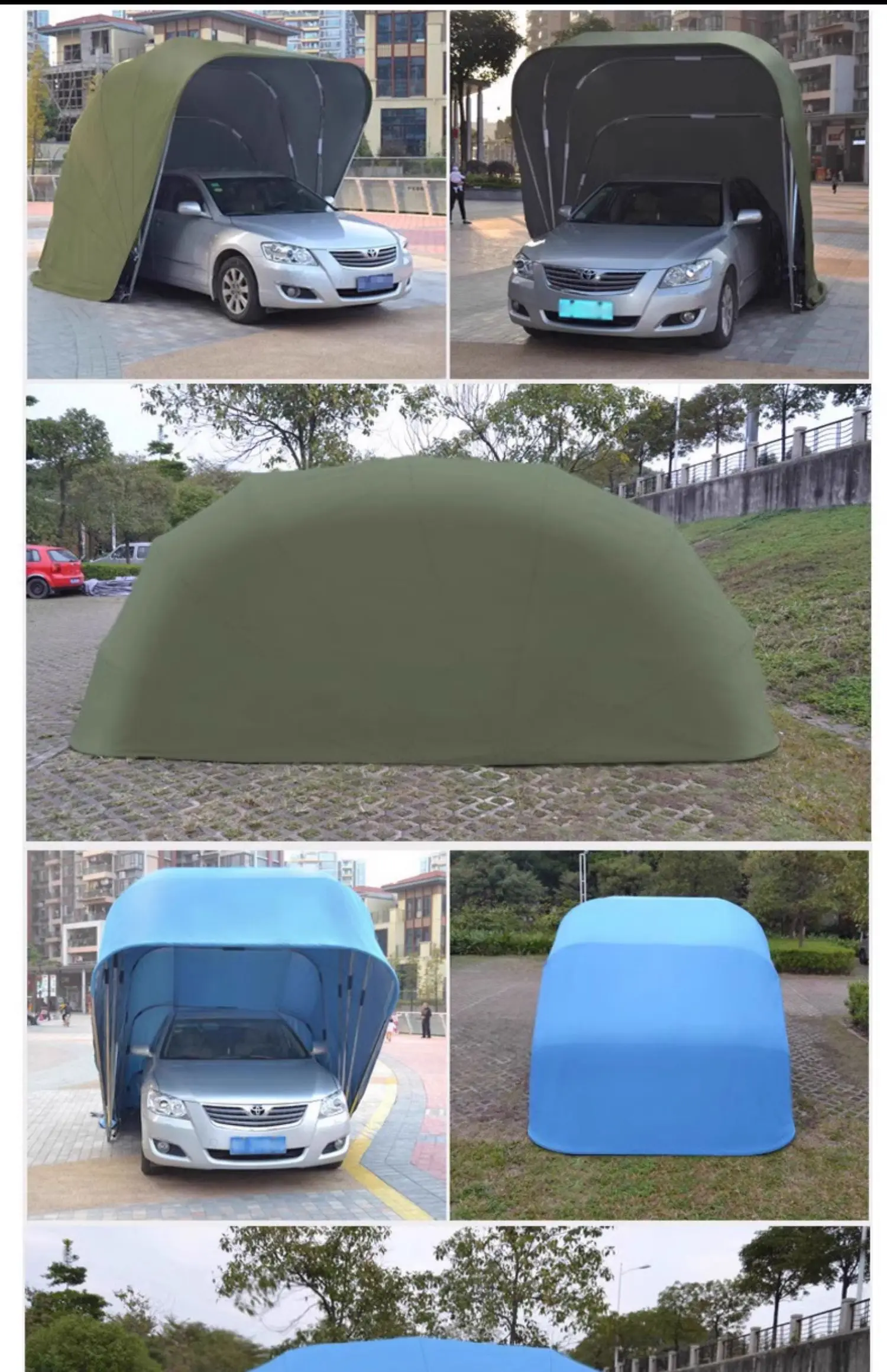 

Automatic outdoor mobile folding parking shed, garage home sunscreen canopy, retractable car sunshade canopy