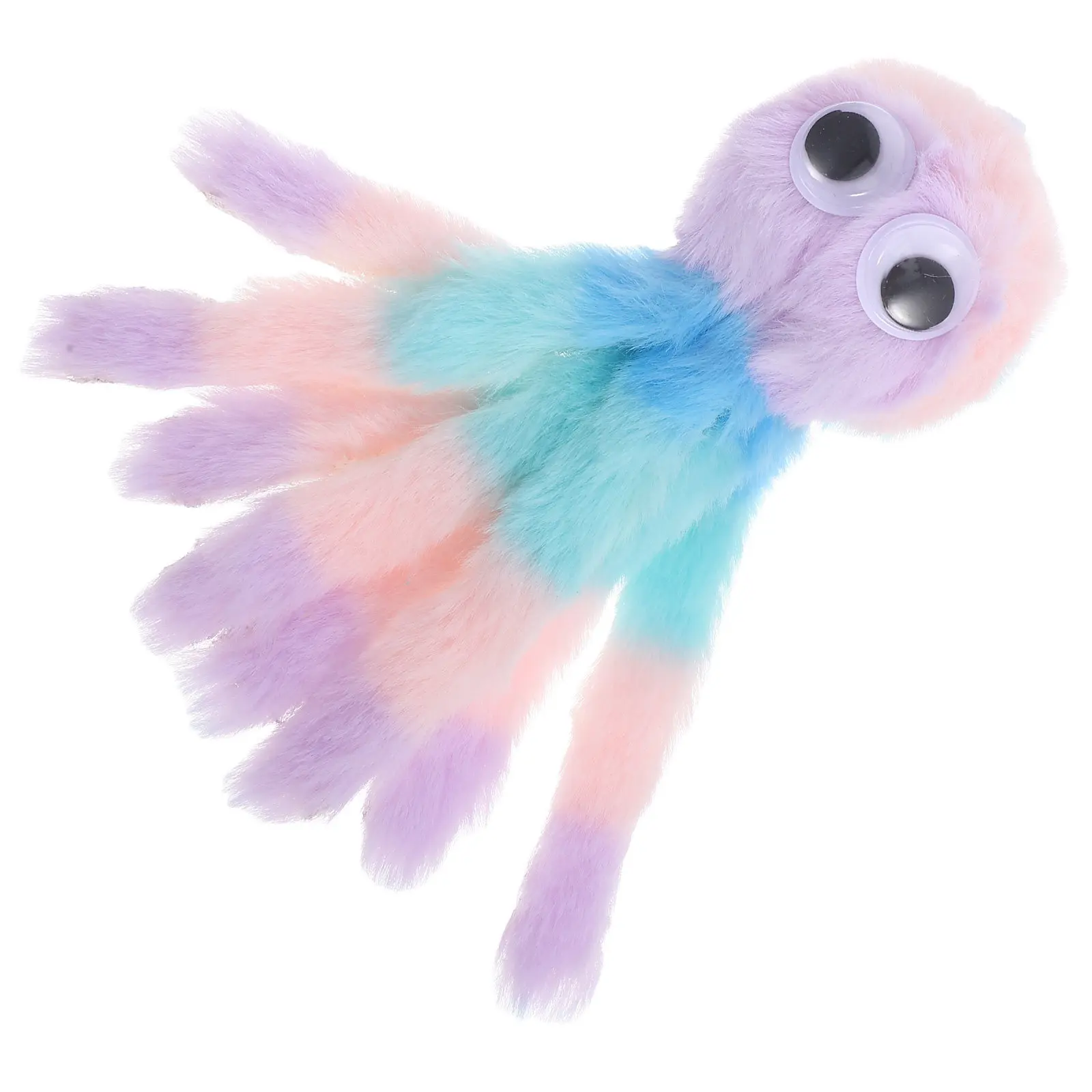 

Colorful Pet Octopus Soft Chewing Interactive Cat Plaything Small Animal Teething Grinding Scratcher Supplies Small Octopus