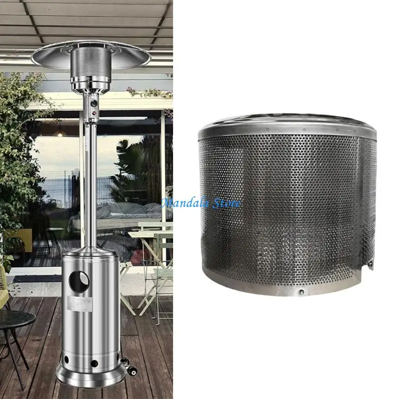 

U2JC Premium Stainless Steel Outdoor Heater Burners Net Corrosions Resistant Quick Assembly for Year Round Use