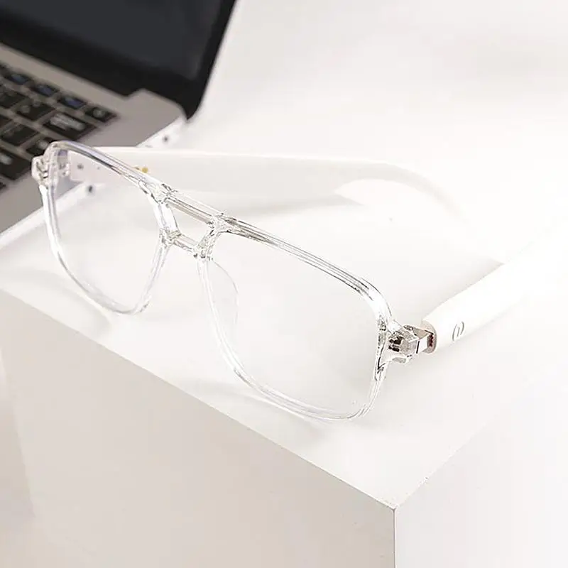 Óculos ai para homens, óculos de tradução sem fio em tempo real, óculos inteligentes sem fio para homens e mulheres, chamada de idioma, vídeo