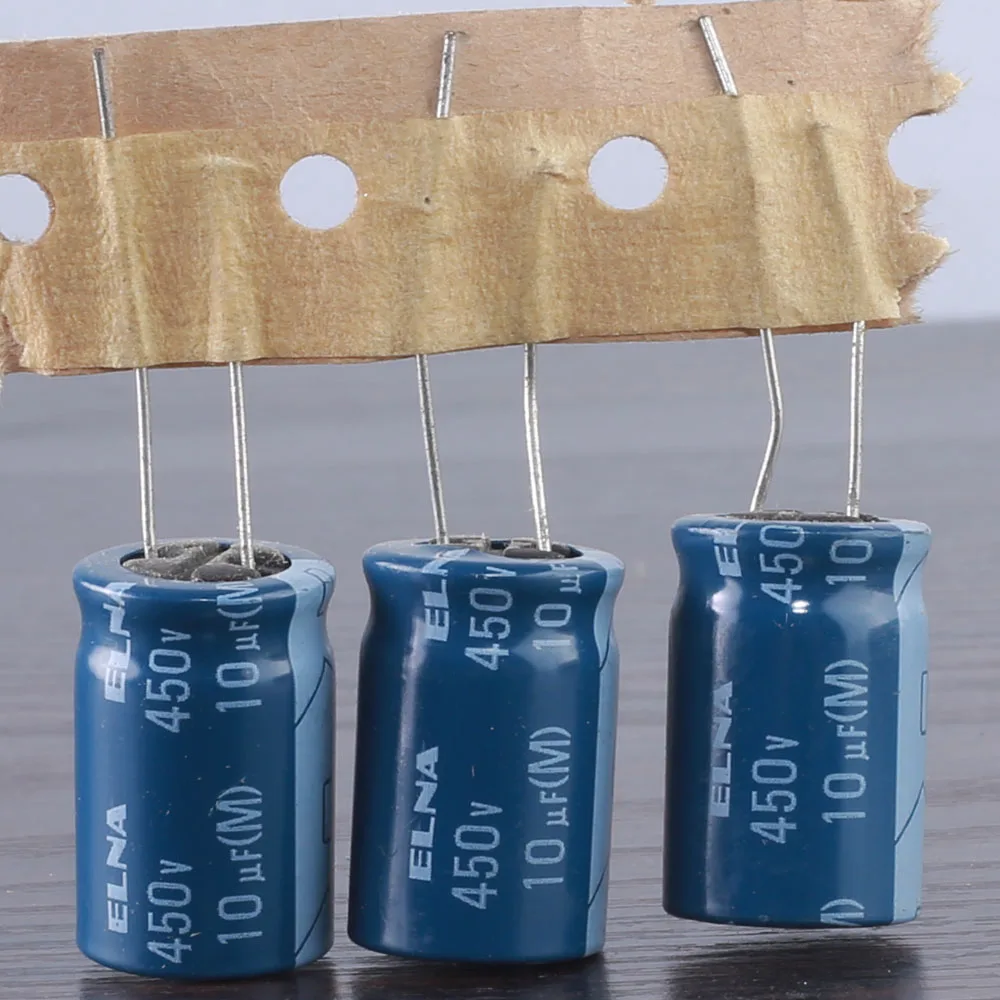 

30pcs ELNA RE3 10uf 450v 10mfd long life Electrolytic Capacitor 12.5*20mm 85℃