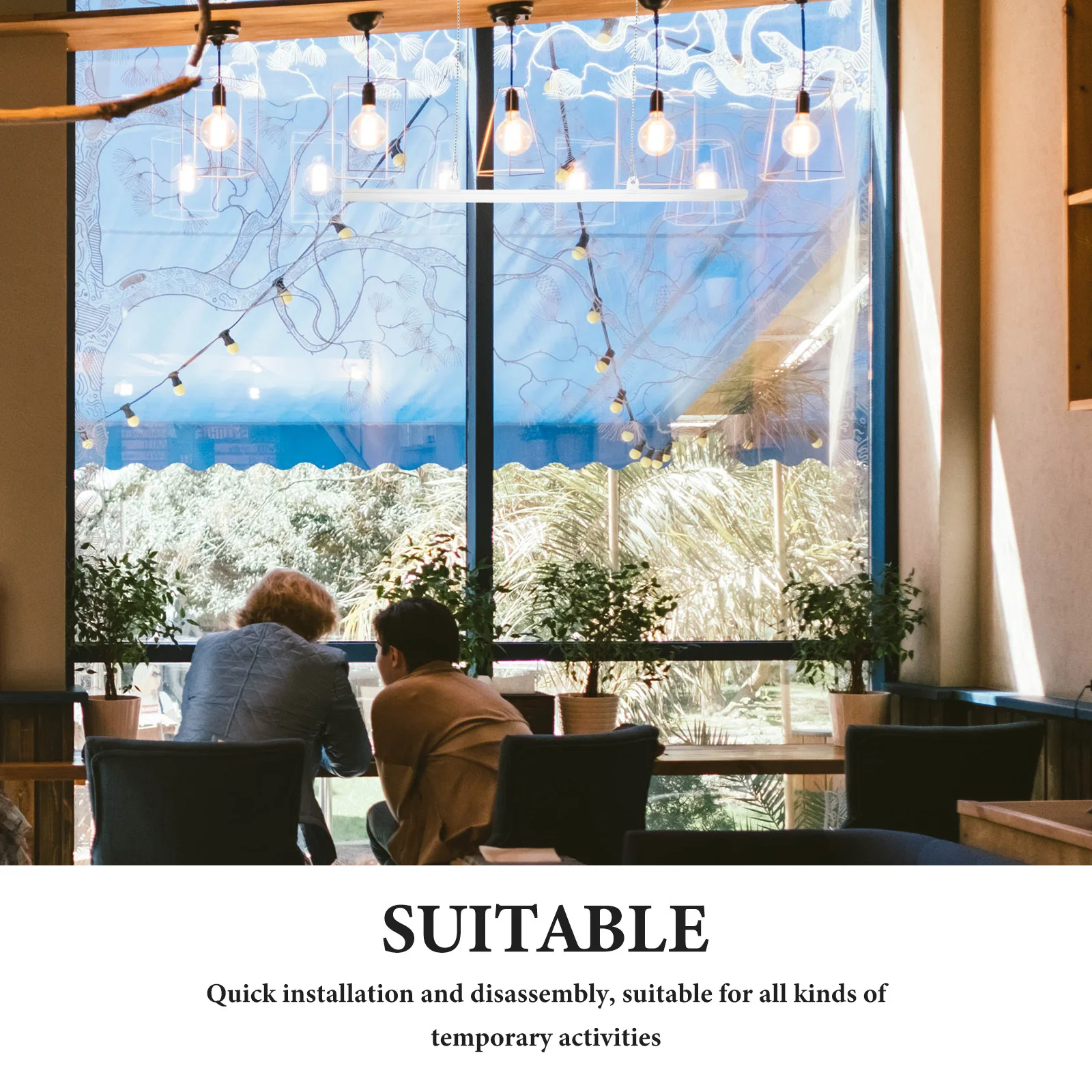 10 قطعة شريط تعليق الملصق المهنية الثقيلة عرض الحل لمراكز التسوق الترقيات تسجيل الإطار شماعات السكك الحديدية