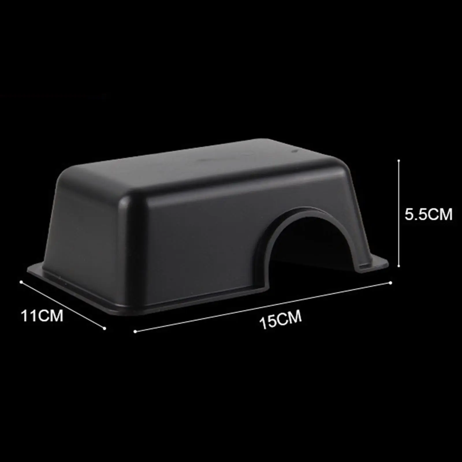 Advanced PP Reptile Hideout Matte Cave Comfortable Hide Reptile Enclosure Decor for Frogs and Lizards