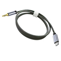 Type C to 3.5mm Male Audio Cable Jack Adapter Compatible with Speaker Headphone Earphone Car Audio Aux for Sammung Mobile Phone