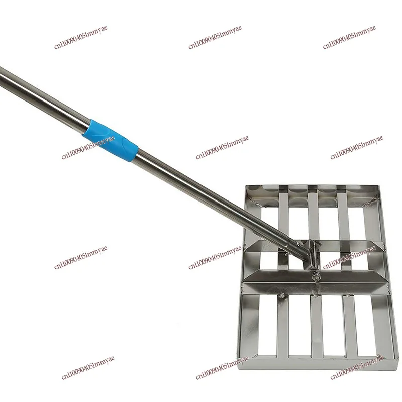 304 Stainless Steel Golf Sand Leveler Heavy Duty Lawn Ground Smoothing Rake Garden Turf Maintenance Tool