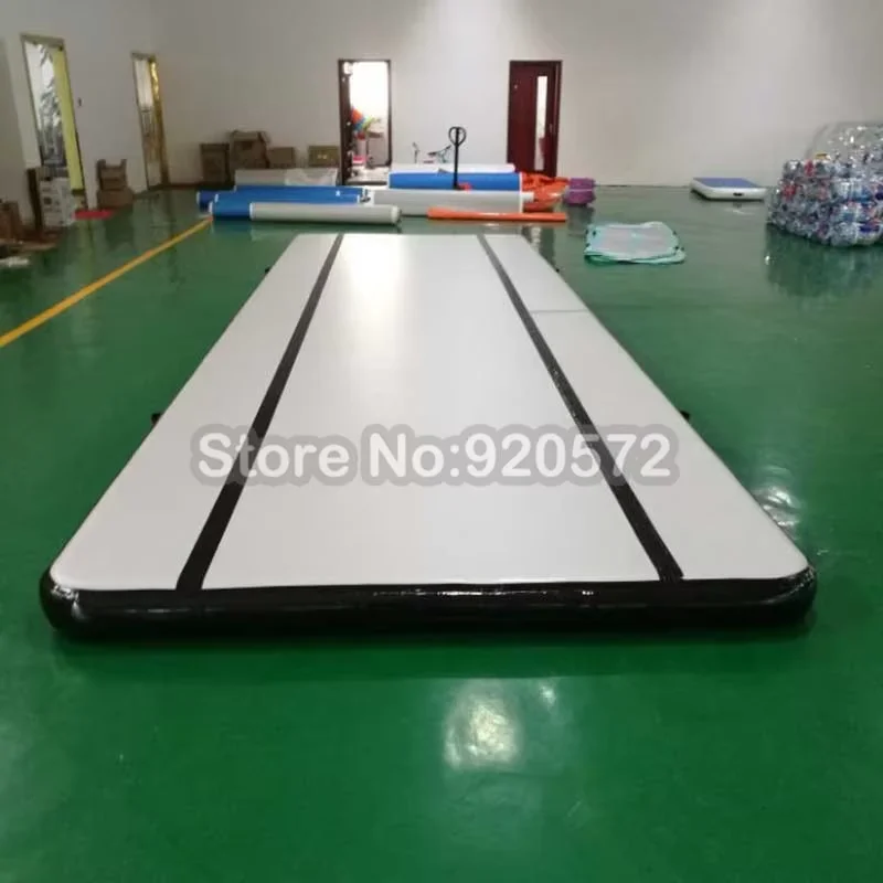 Free Pump 6x6X0.3m Releasable Connection Inflatable Gym Air Track Mattress,Inflatable Air Track Set With Varies Size