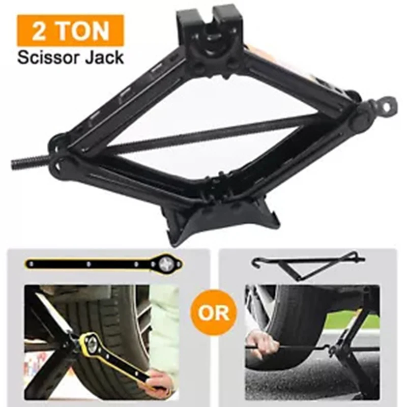 

2.0T/2.5T Car Jack Long Handle Ratchet Wrench Car Disassembly And Assembly Tool Universal Scissor Jack Car Lift Car Rrepair Tool