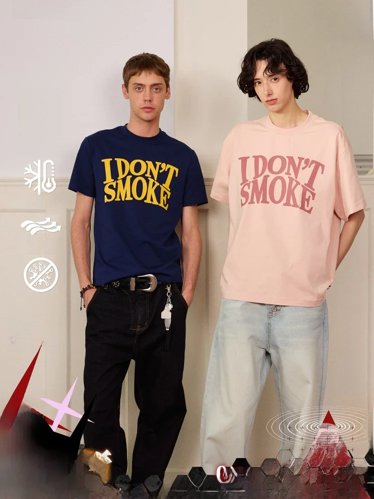 

Летняя футболка Done Summer Dopane ort Sve свободного кроя с принтом логотипа, защита от ультрафиолета, уличный стиль, хлопок, молодежная мода