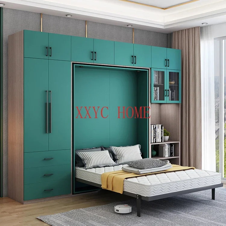 Multipurpose Space-Saving Revolving Silence Vertical Murphy Bed Folding Swivel Rotate Hidden Wall bed mechanism