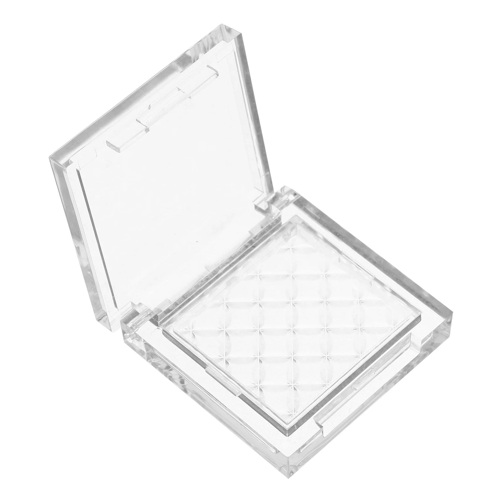 

Empty Eyeshadow Pans Plastic Powder Cases Highlighter Lipstick Palette Travel Size DIY Containers Pressed Pan Storage