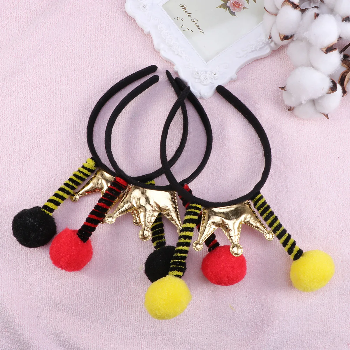 

3pcs Insect Antenna Headband For Adults Soft Elastic Hair Band Bug Costume Accessory Party Favors Halloween Festival Wear