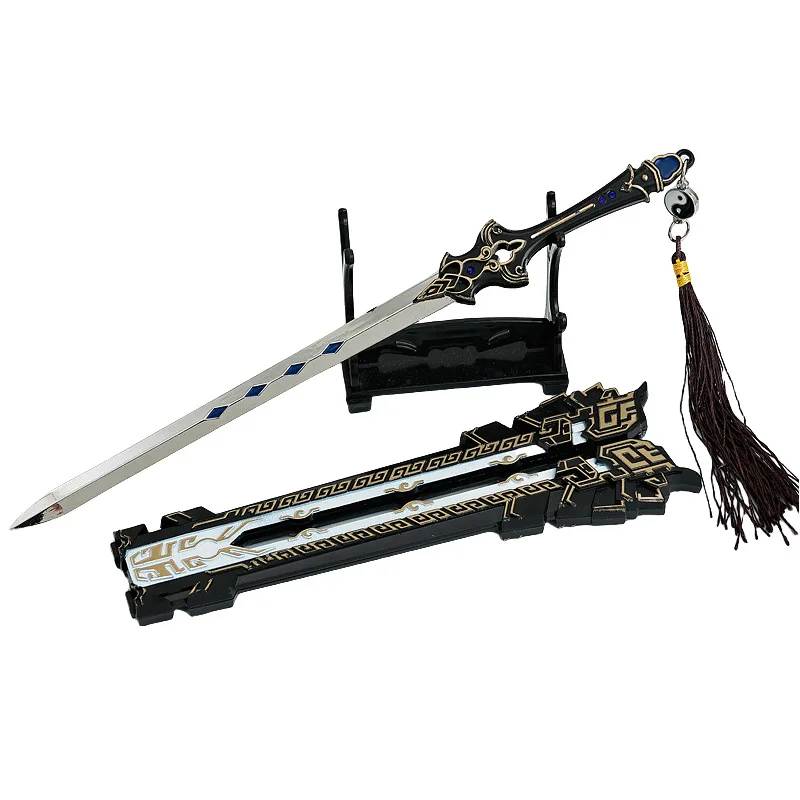 24 cm Chunyang Zwaard Metalen Model Speelgoed De Legende van Zwaardvechter Online III Game Randapparatuur Accessoires Ornamenten Ambachten Collectie