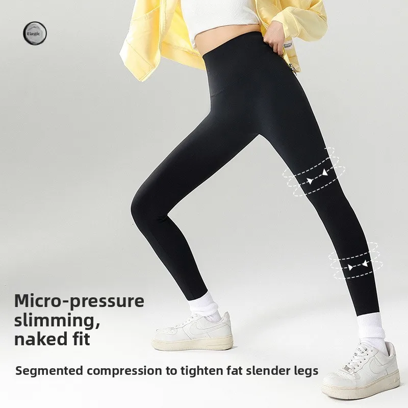Shark Hosen Samt Damen Frühling Herbst Sommer Hohe Taille Bauch Hüfte Leggings Enge Dünne Beiläufige Yoga Mode Hosen High Street