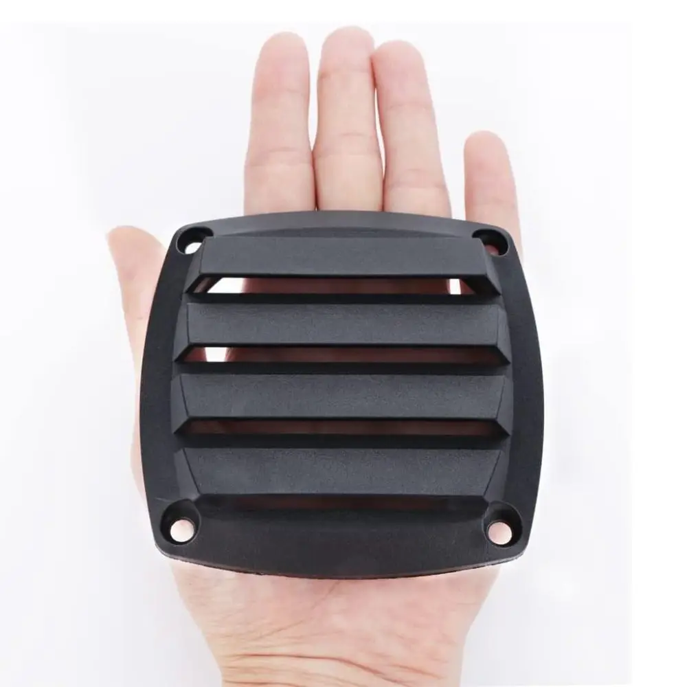 Nylon Marine Boat Air Vent Strong Wind Exhaust Fan Louvered Ventilator Grille Resistance Square Grill Ventilation Ducting