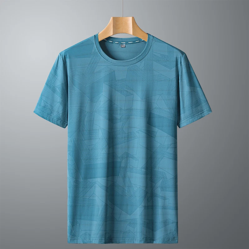 

Qui Dry Summer T-irt ort Sve Loose Fit round Ne Men's Women's Running Fitn Sport Outdoor Breathable Top