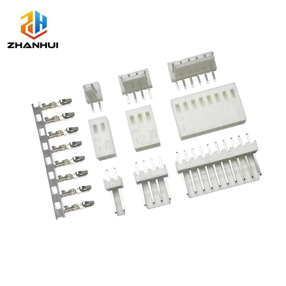 KF2510 2.54mm Pitch Wire to Board Connector Kit 2-10P Straight & Right Angle Pin Header Male Plug Female Housing & Terminals Set