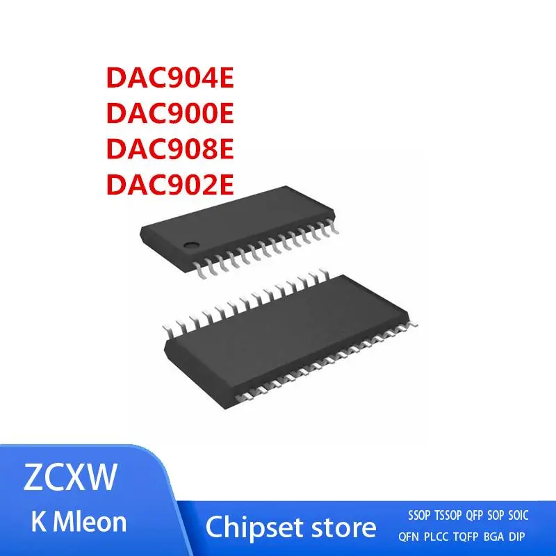 5PCS/LOT   DAC904E  DAC900E  DAC908E  DAC902E TSSOP28