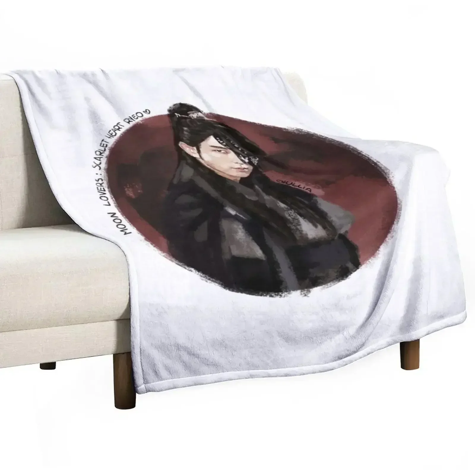 

Moon lovers Scarlet Heart Ryeo Wang So 02 Throw Blanket Soft Warm Blanket Gift for Men Women Adults
