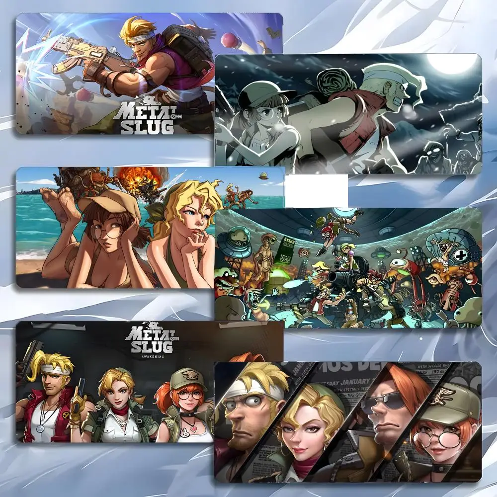 arcade shooting retro M-Metal Slug Mouse Pad Mousepad Large Gaming LockEdge Thickened PC Table Desk Mat