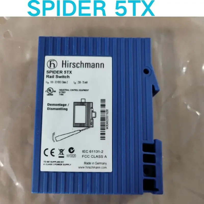 Second-hand test OK Hirschmann SPIDER 5TX Industrial Switch