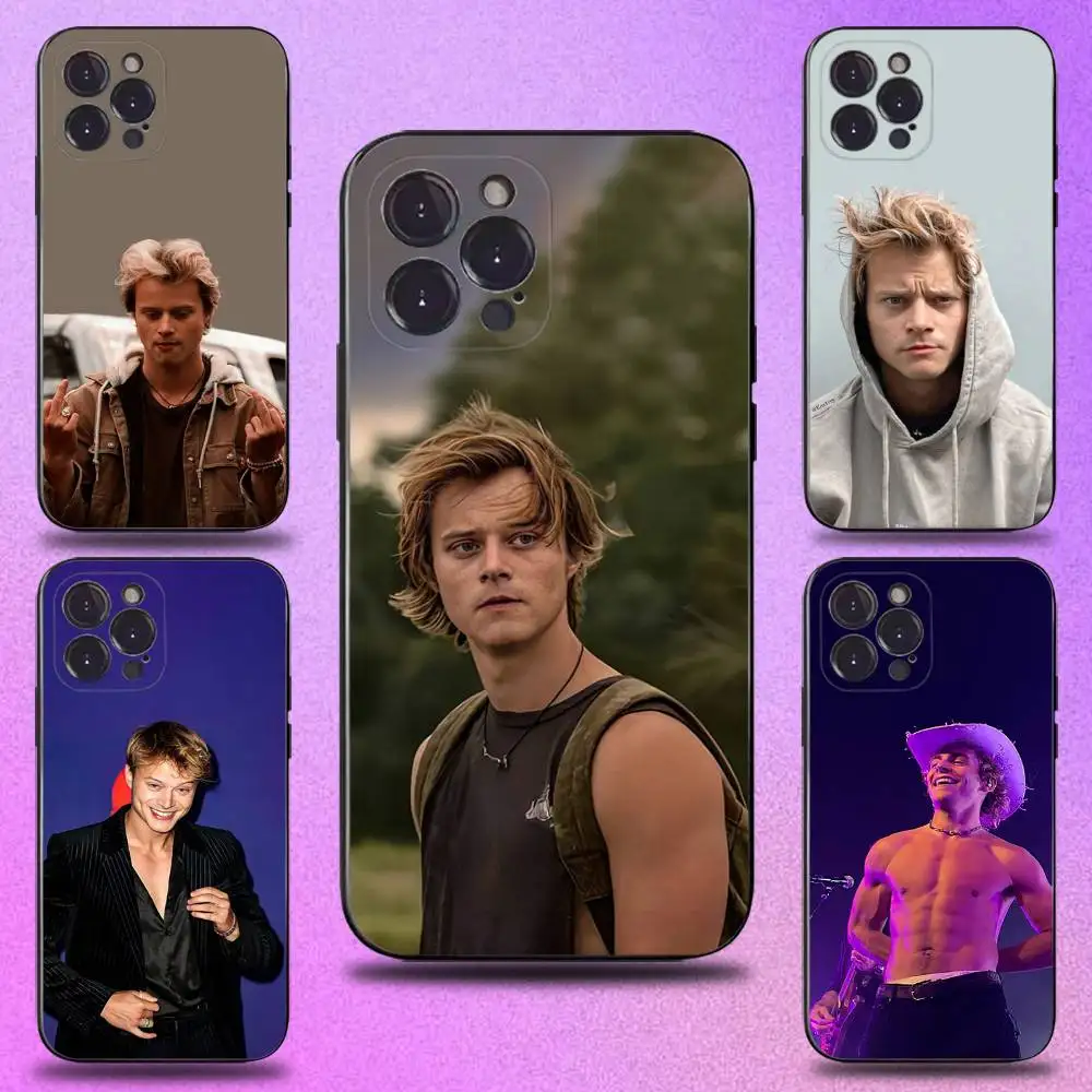 

JJ M-Maybank Phone Case For iPhone 16,15,14,13,12,11 Plus,Pro Max,XS,X,XR,SE,Mini,8,7,Soft Silicone Black Cover