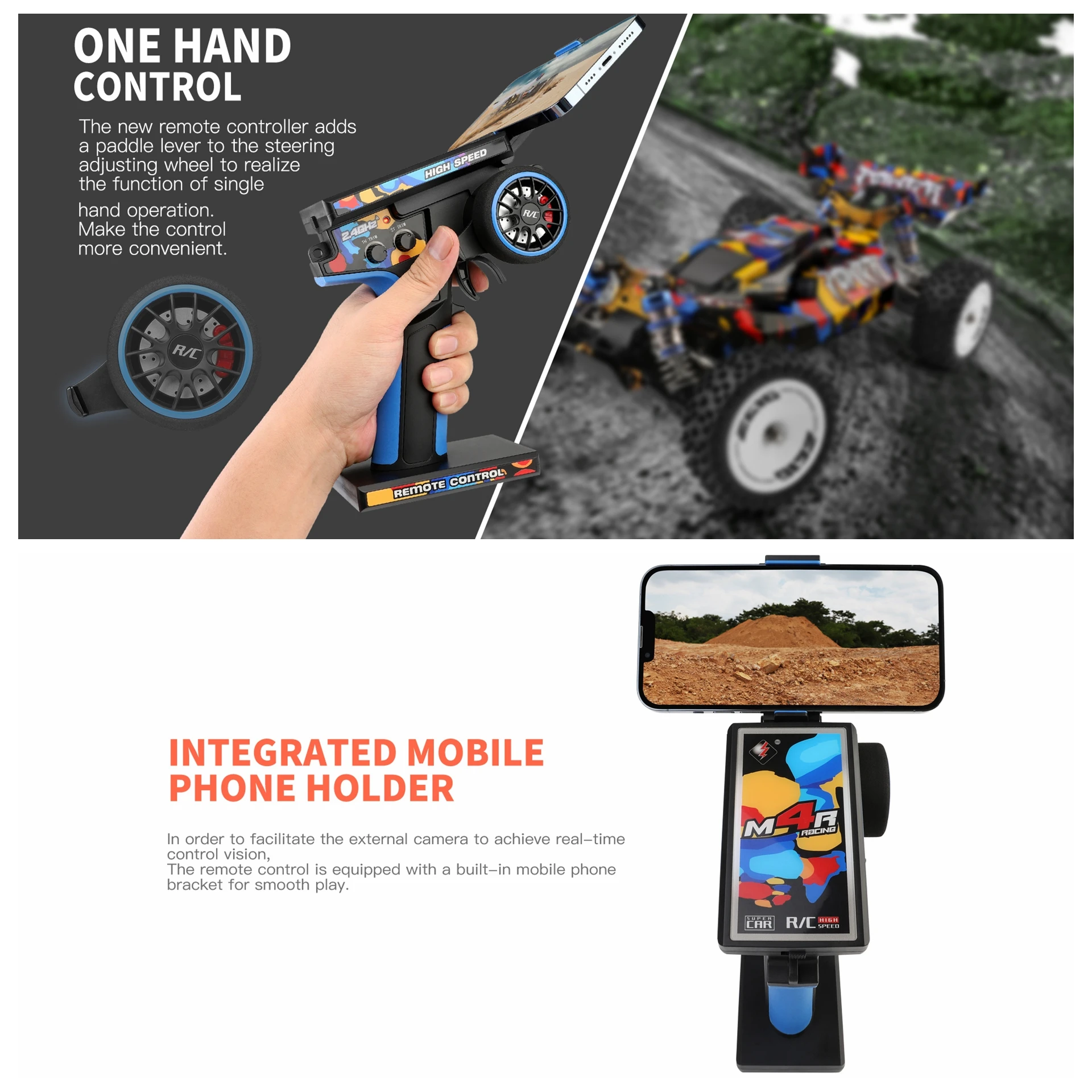 WLtoys 124007 1/12 75 км/ч RTR гоночный радиоуправляемый автомобиль бесщеточный двигатель 4WD электрические высокоскоростные внедорожные игрушки для дрифта