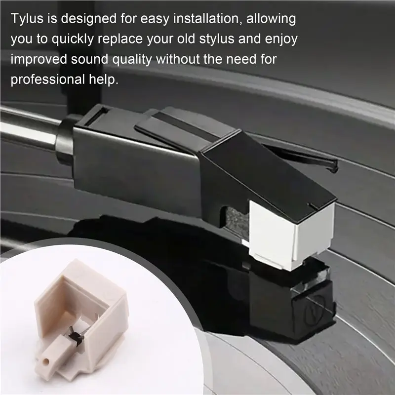 Stylus Parts Replacement Stylus For ATN3600L AT-LP60 Record Player Needle Replacement Parts-N37R