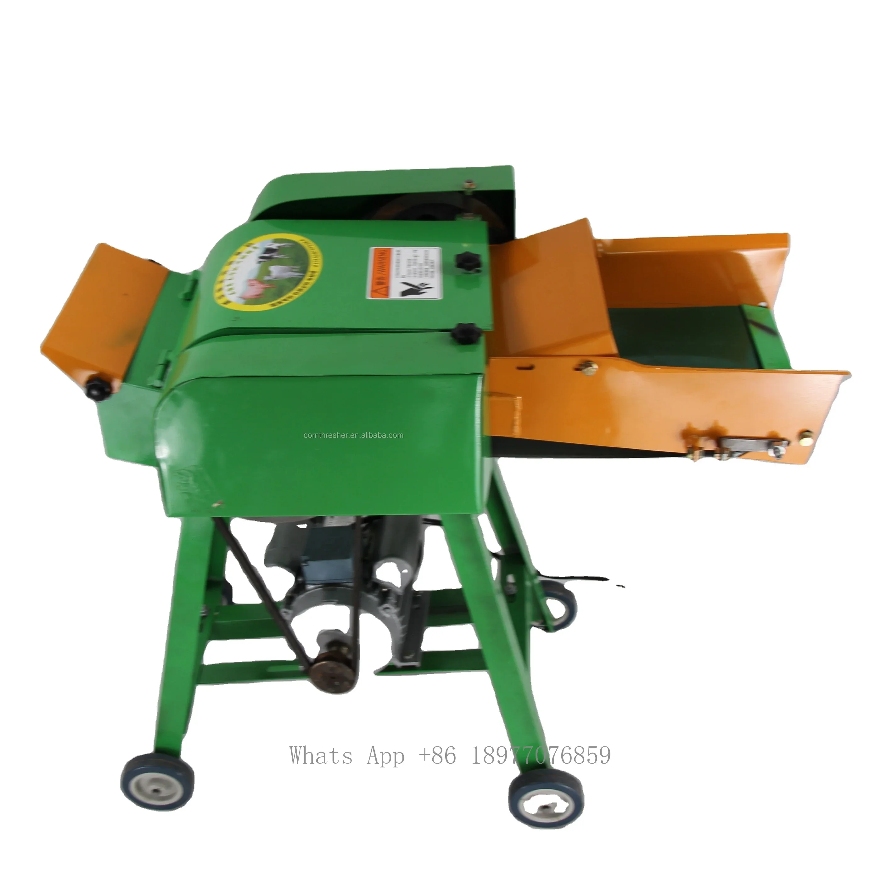 Cutting Machine Animal Feed Grass Silage Paddy Mini Chaff Cutter Machine