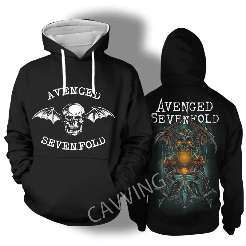 2024 Avenged Sevenfold Rock 3D Printed Fashion Hoodies Sweatshirts Harajuku Hoodie Sweatshirts Tops Clothing for Women/men