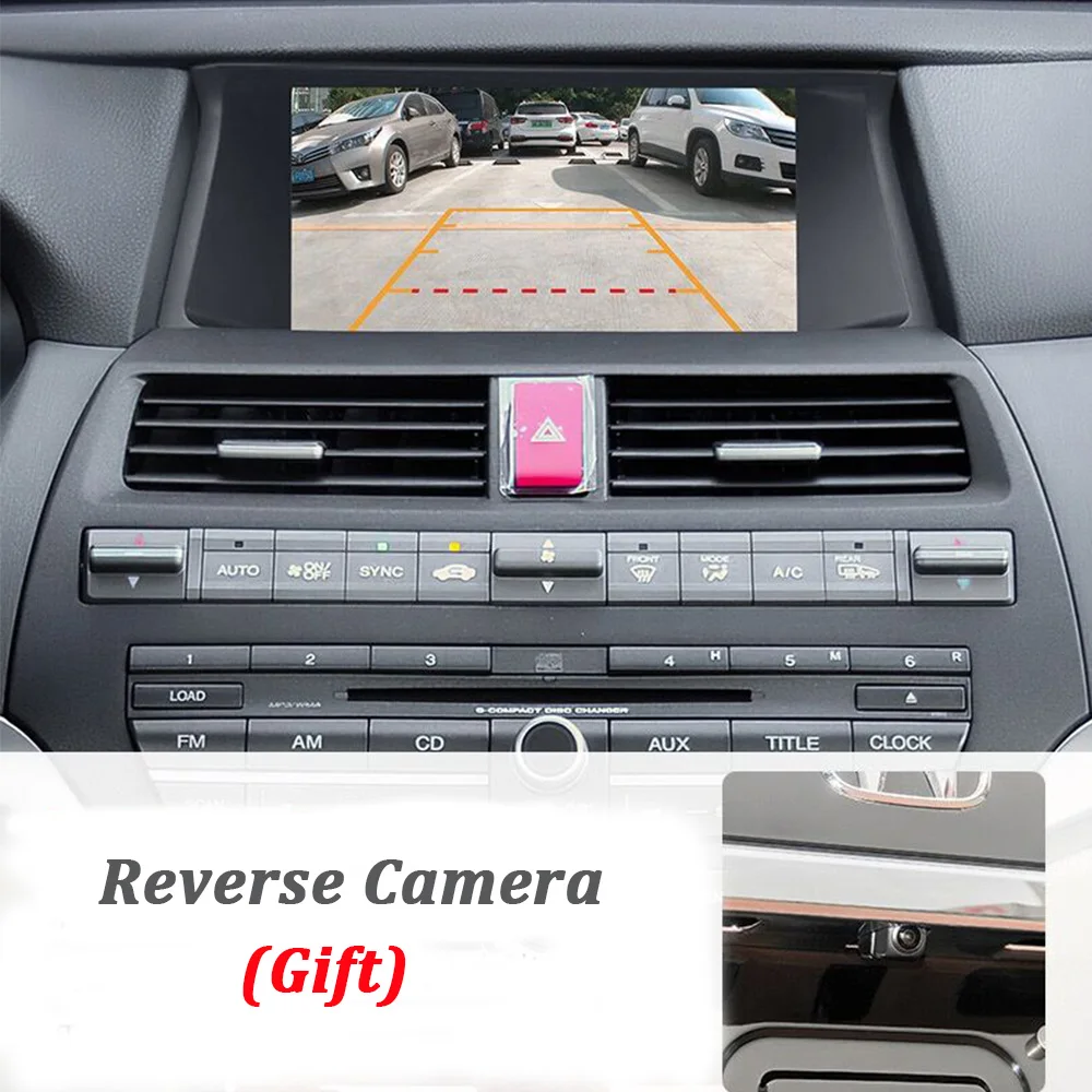 For Honda Accord 8 Crosstour 2008-2012 Android Car Radio Multimedia Dvd Player Stereo Carplay Auto Recorder Gps Navigation RDS