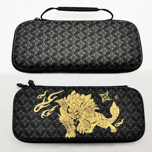 Imagen 2 del producto Bolsa de almacenamiento Monster Hunter para NS Switch OLED, Estuche de transporte, carcasa protectora para NS Switch OLED, accesorios de juego, 2022