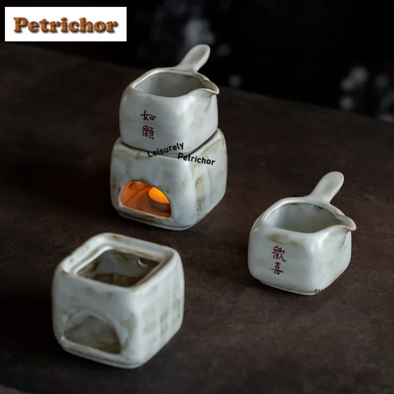 

Порошок Инь с квадратной боковой ручкой, кувшин для чая, диспенсер для ча-хай, чашка для справедливости, кружка для дахунпао, чайный набор, чайная плита